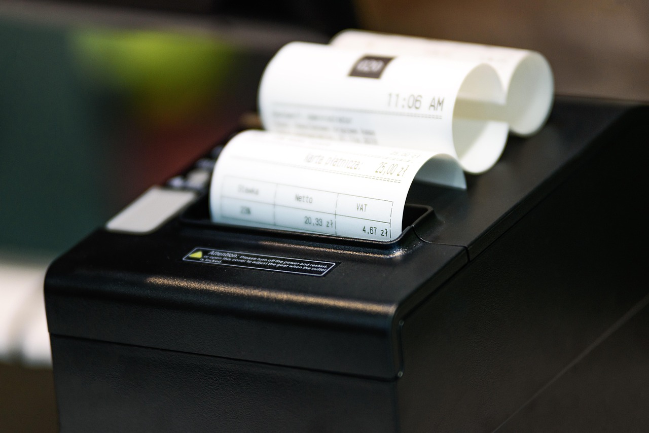 restaurant point of sale terminal